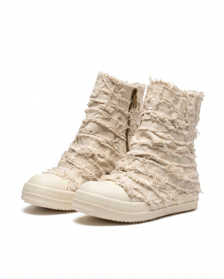 Distressed High-Top Sneakers na2945