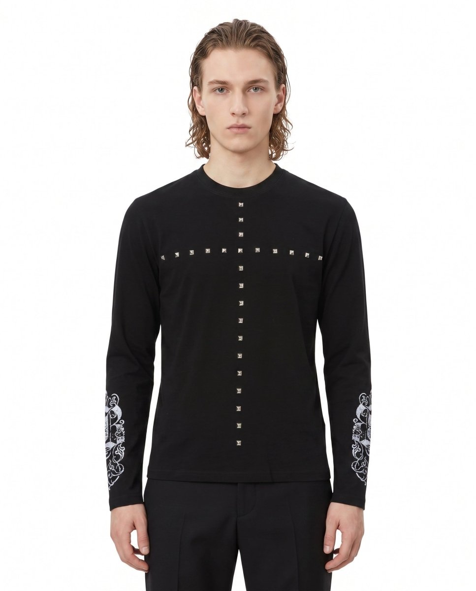 Studded Cross Shirt na3033