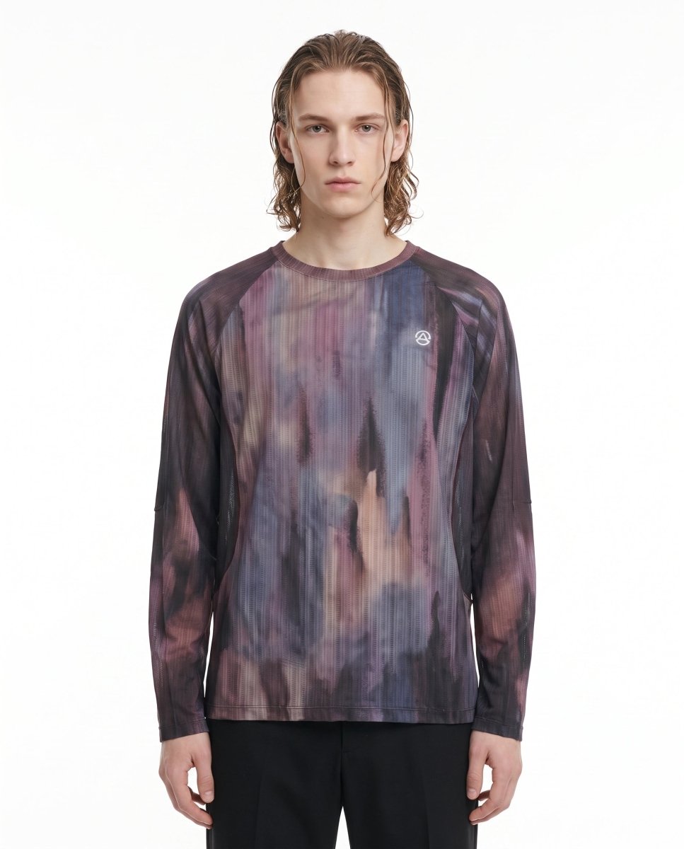 Printed Long-Sleeve Shirt NA3028
