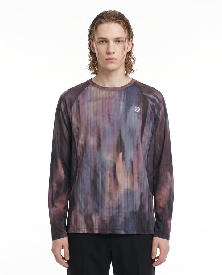 Printed Long-Sleeve Shirt NA3028