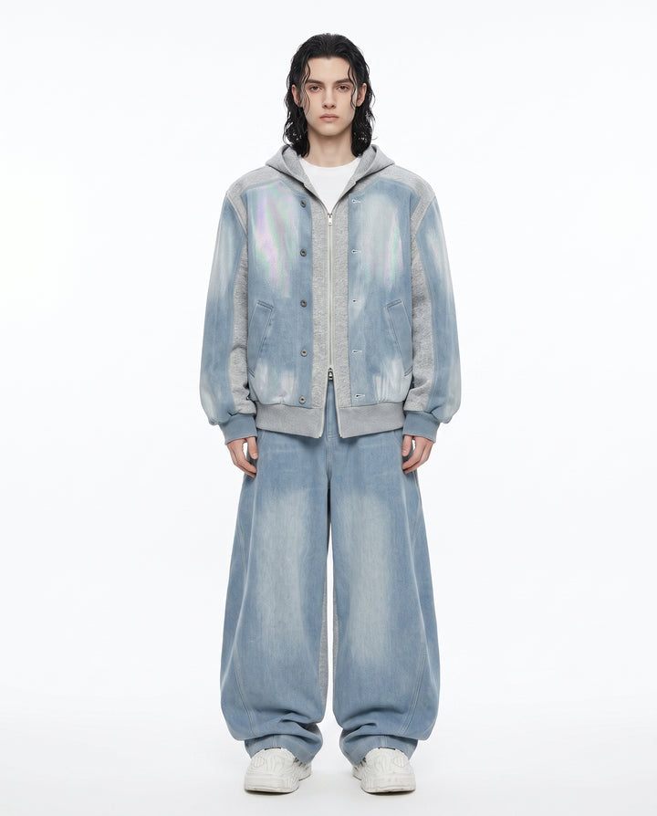Denim Zip Hoodie na2946