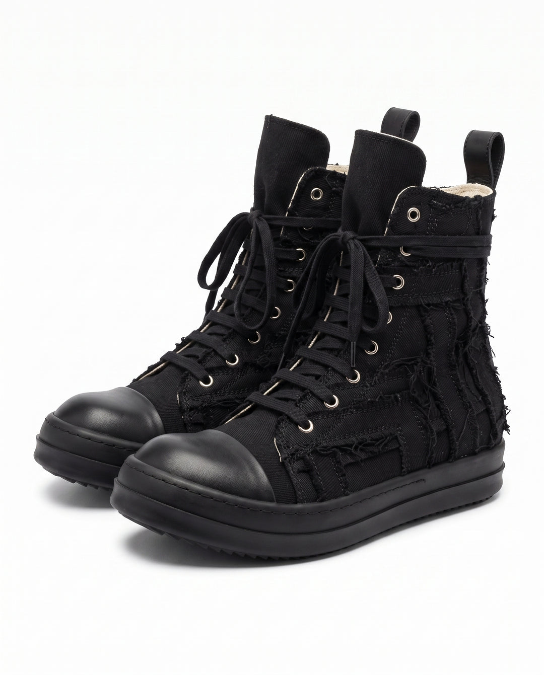 Distressed Canvas Sneakers na2958