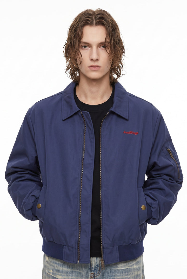Embroidered Bomber Jacket na2745