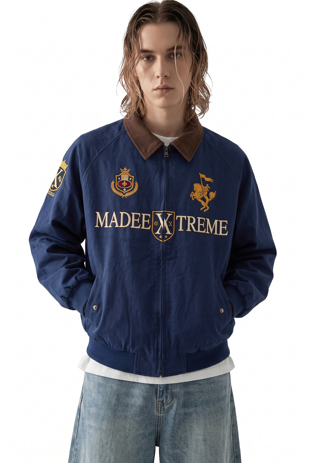 Embroidered Bomber Jacket na2767