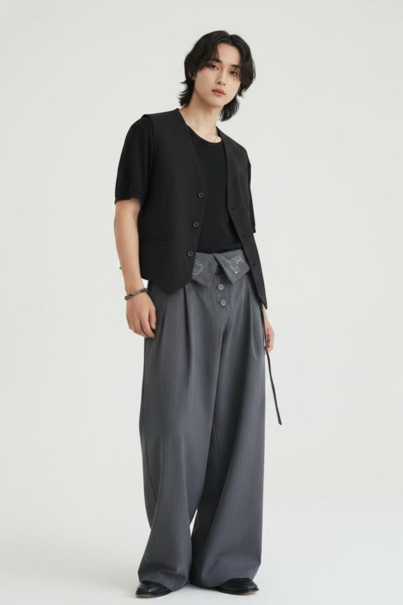 Wide Leg Slacks  na2520