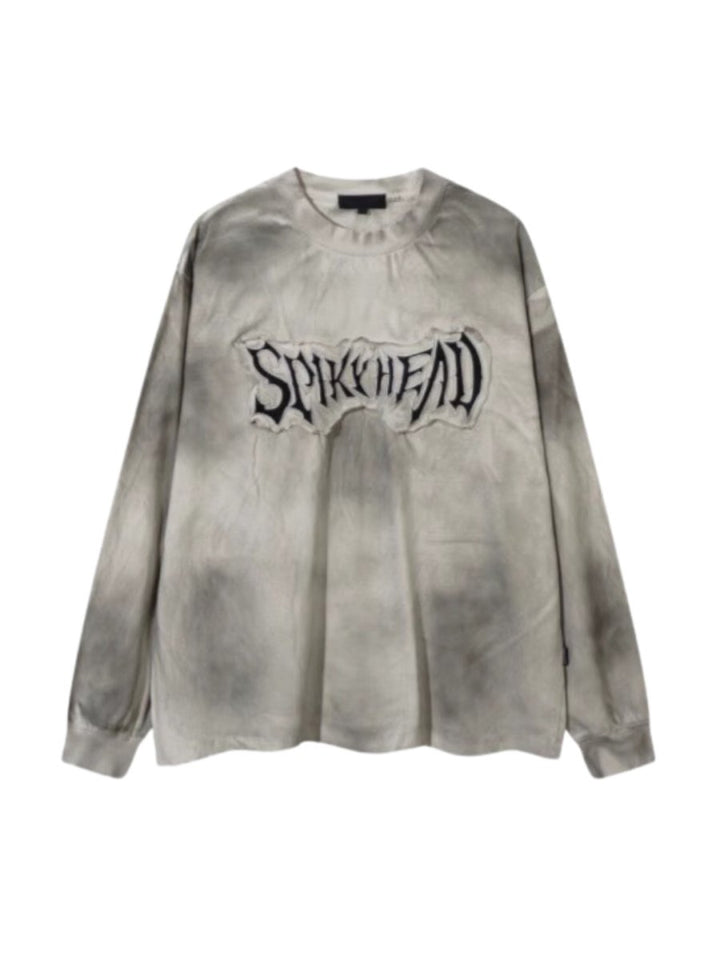 【Mz】washed long-sleeved T-shirt na1381