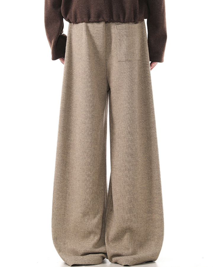 [BLANKIN] Muted Volume Wide Slacks na2284