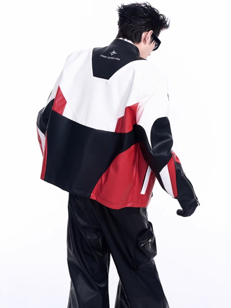 STARTEXCEEDEND】leather jacket na1613 – Nanostudio