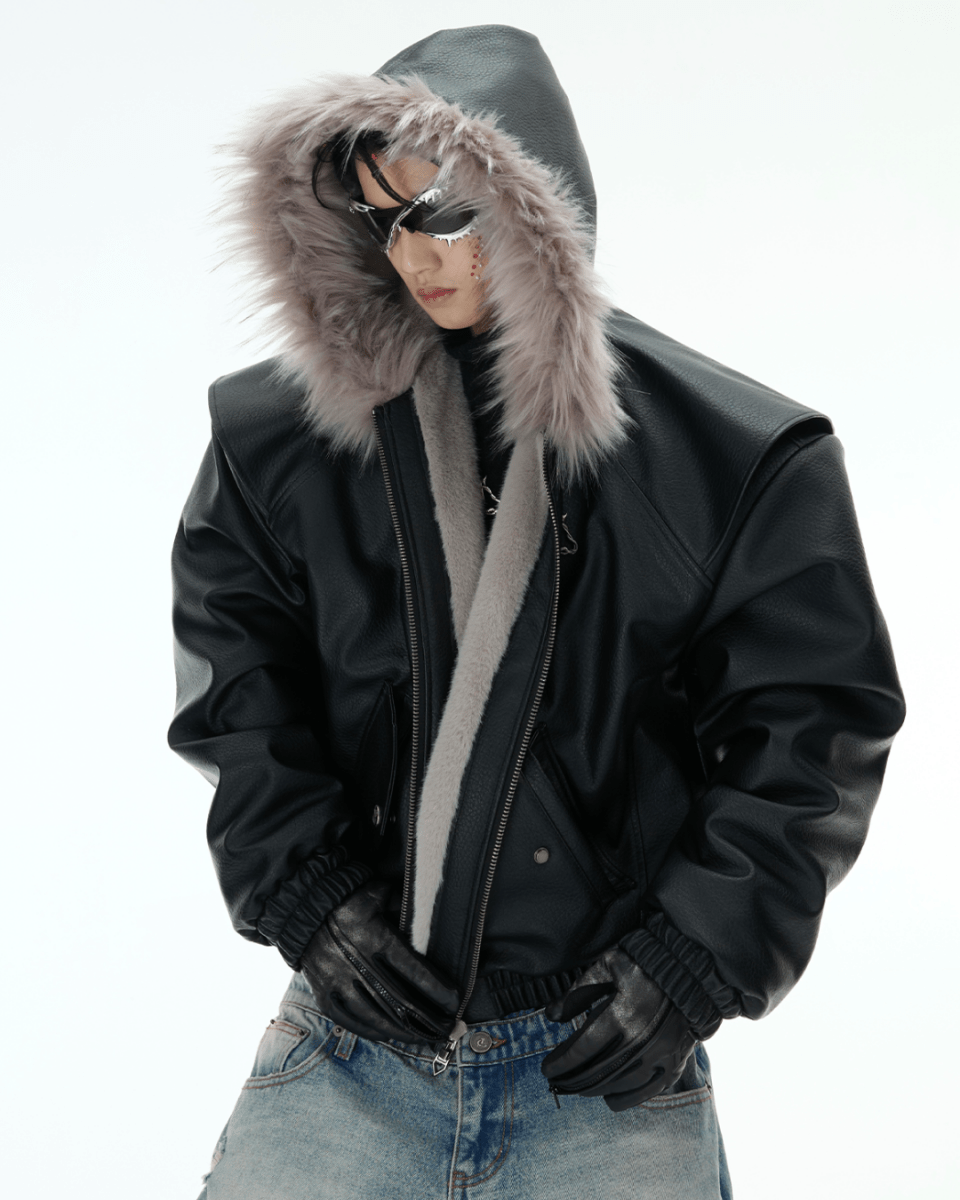 [ArguE CulturE] Shadow Glacier Fur Bomber na2257