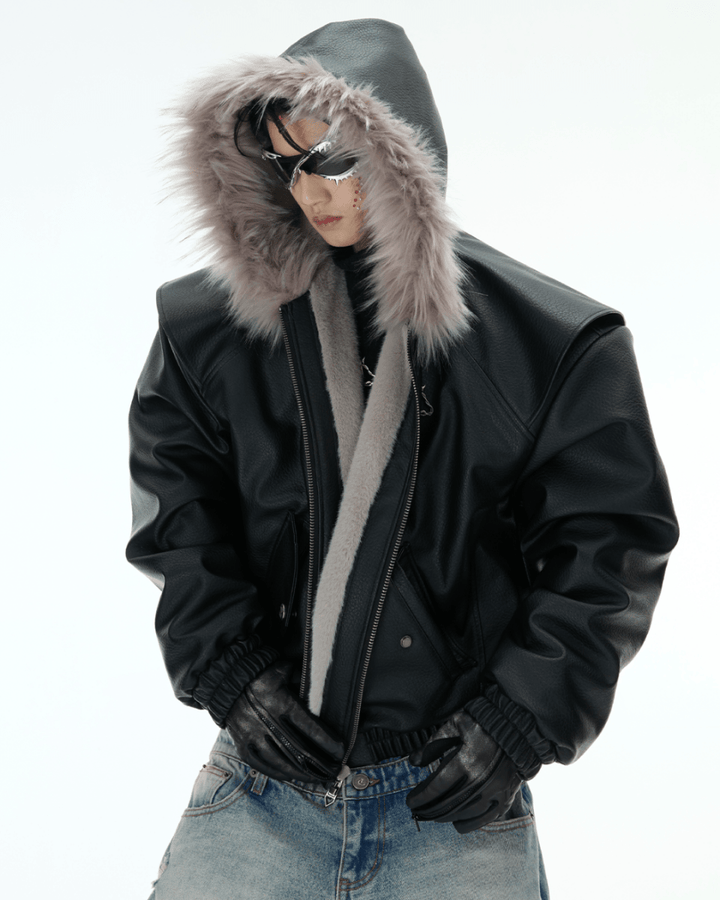 [ArguE CulturE] Shadow Glacier Fur Bomber na2257