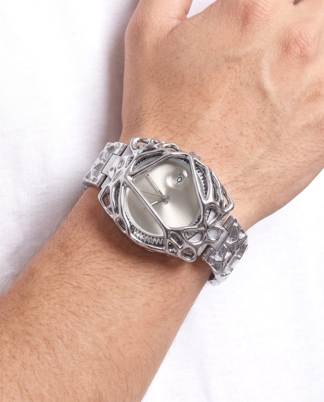 Futuristic Metal Watch na2912