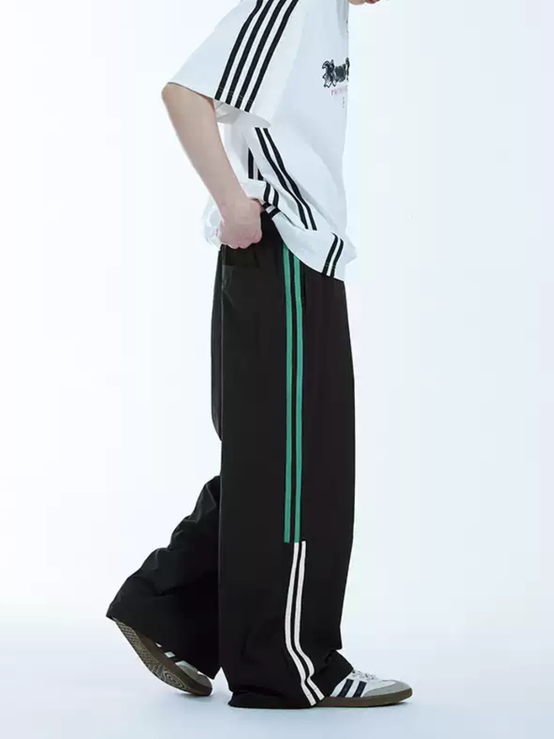 loose wide leg casual pants na1680