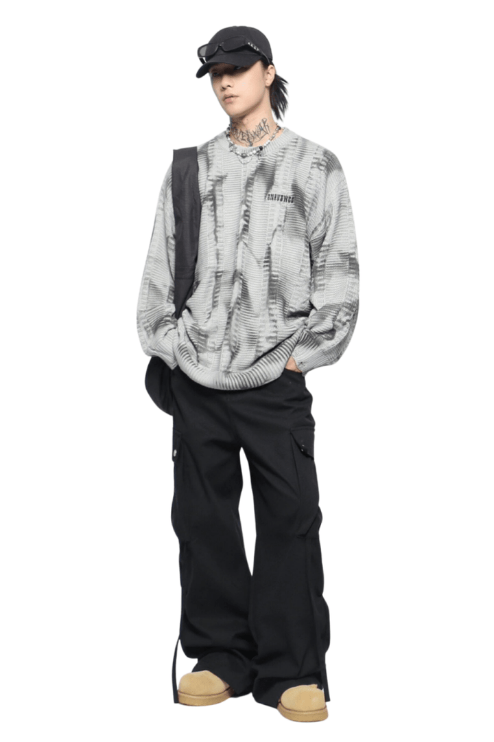 Vintage Wash Knit Pullover  na2445