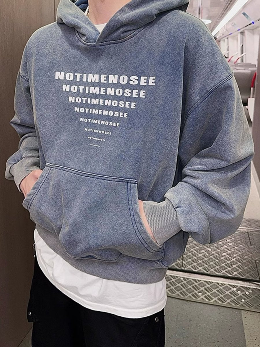 [JH HOMME] Heavyweight washed hooded na1483