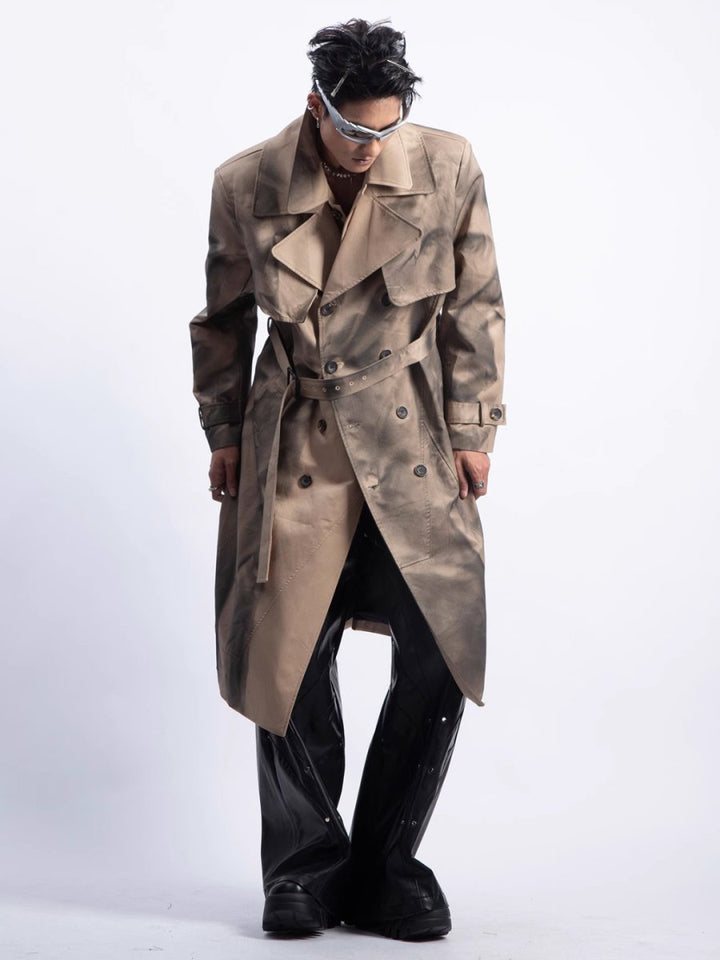 [PLAN1ONE] trench coat na1671