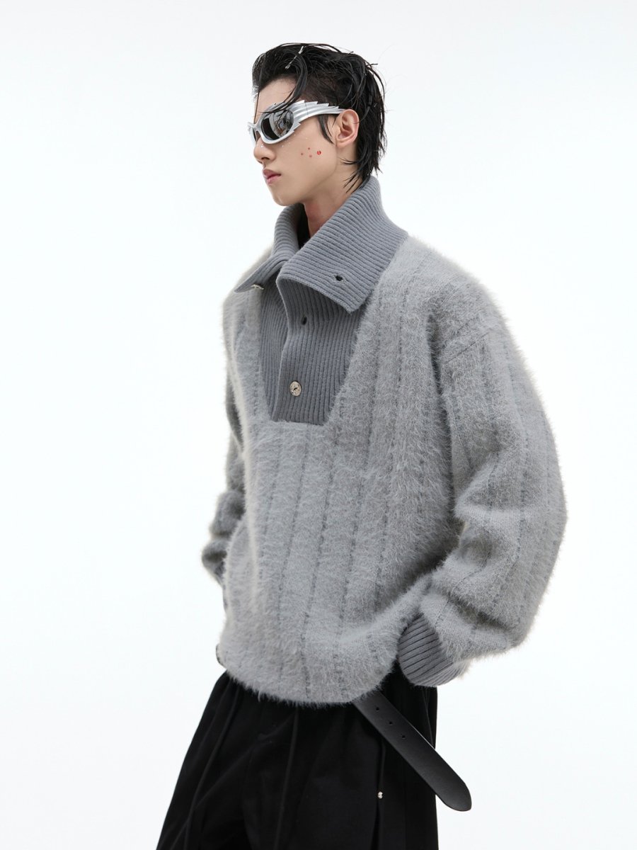 【CulturE】loose heavyweight sweater  na1453