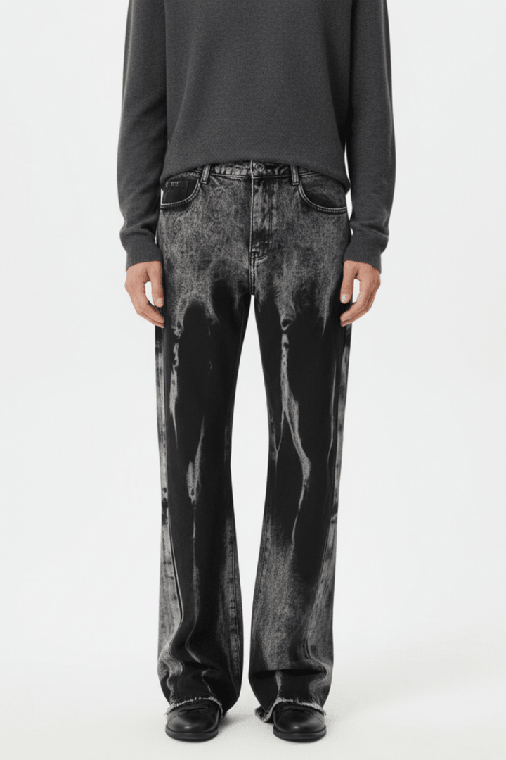 Gradient Wash Wide Flare  na2371