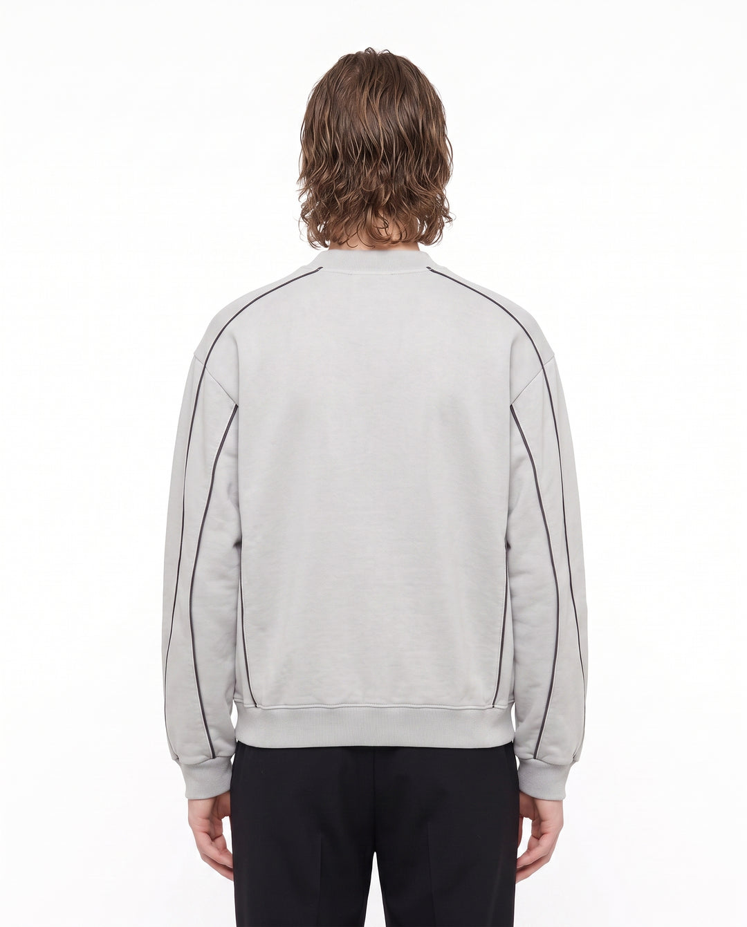 Piping Graphic Sweatshirt na2947