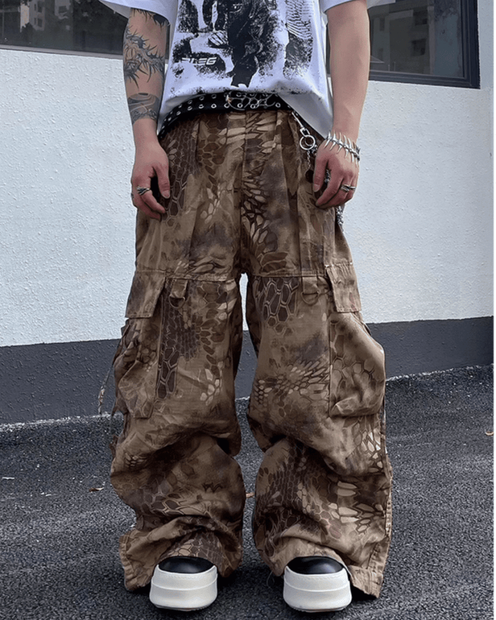 [DARKFOG] Camouflage Punk Pants na2037