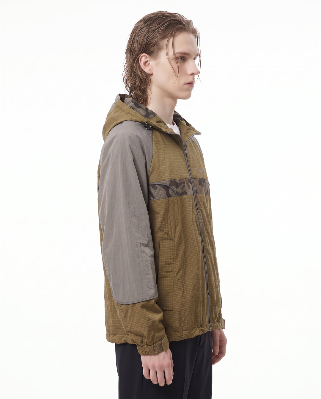 Hooded Windbreaker Jacket na3243