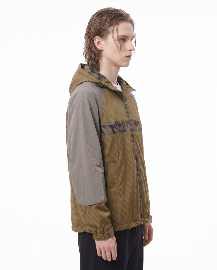Hooded Windbreaker Jacket na3243