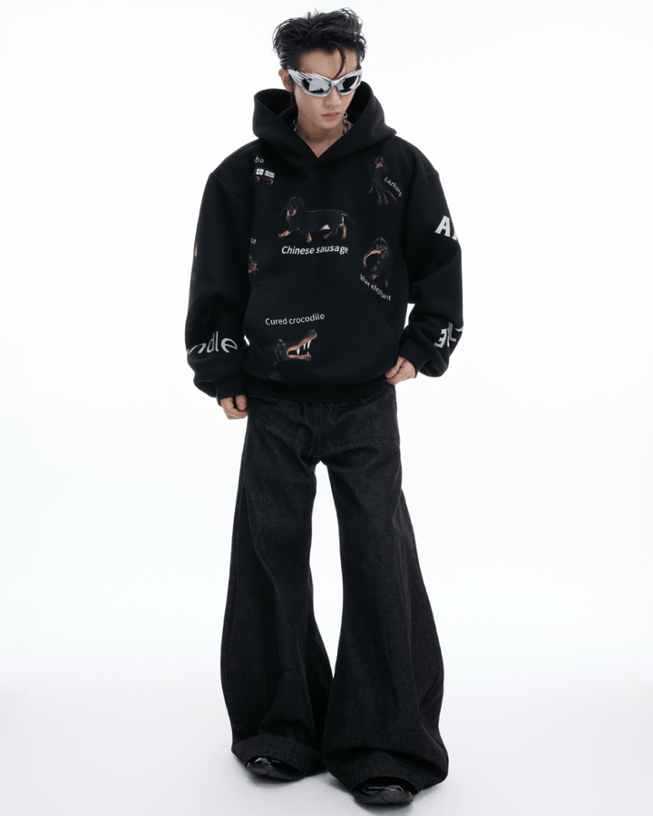 [ArguE CulturE] Stickers Hoodie na2169