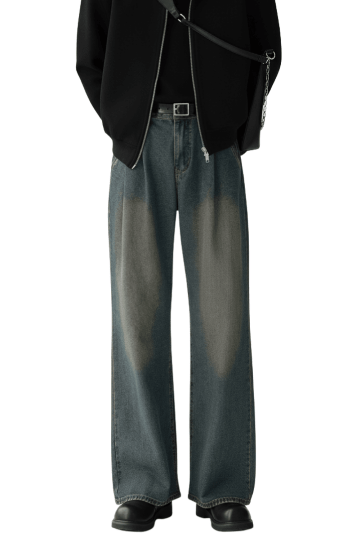 Loose Vintage Wash Jeans na2424