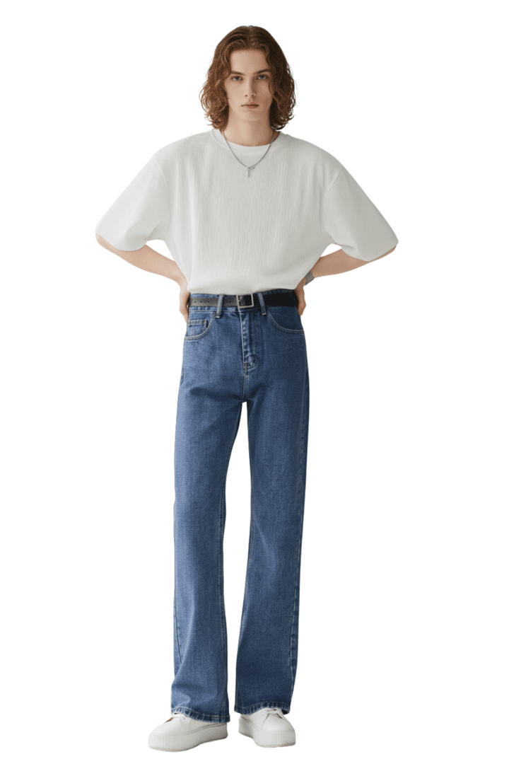 슬림 플레어 데님 진 na2427