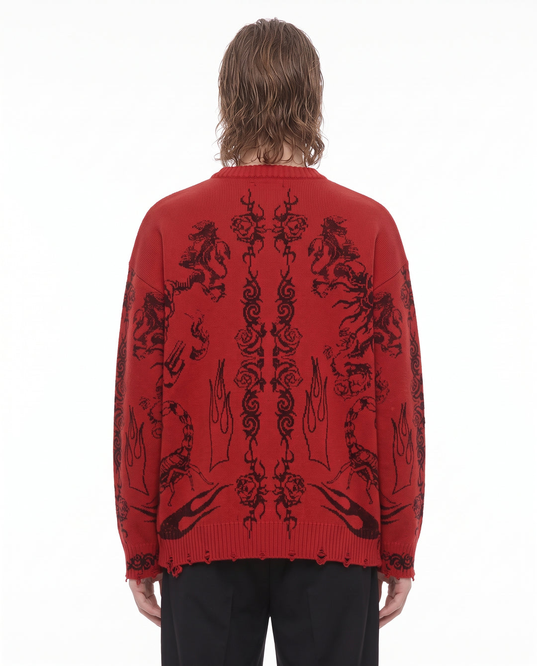 Graphic Knit Sweater na3241