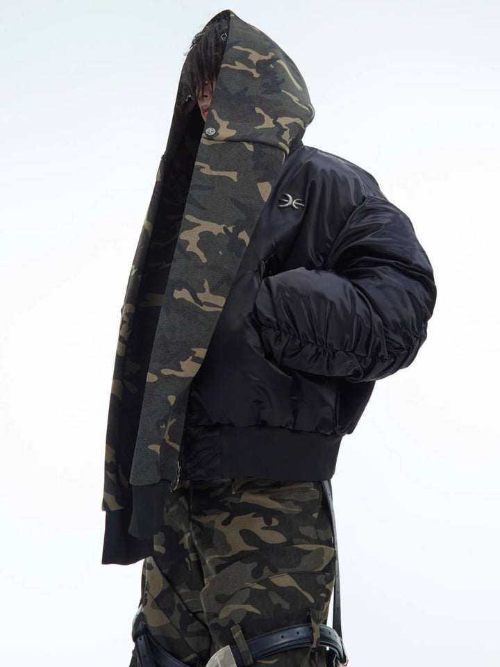 [CultureE] Camouflage Cotton Jacket na1732