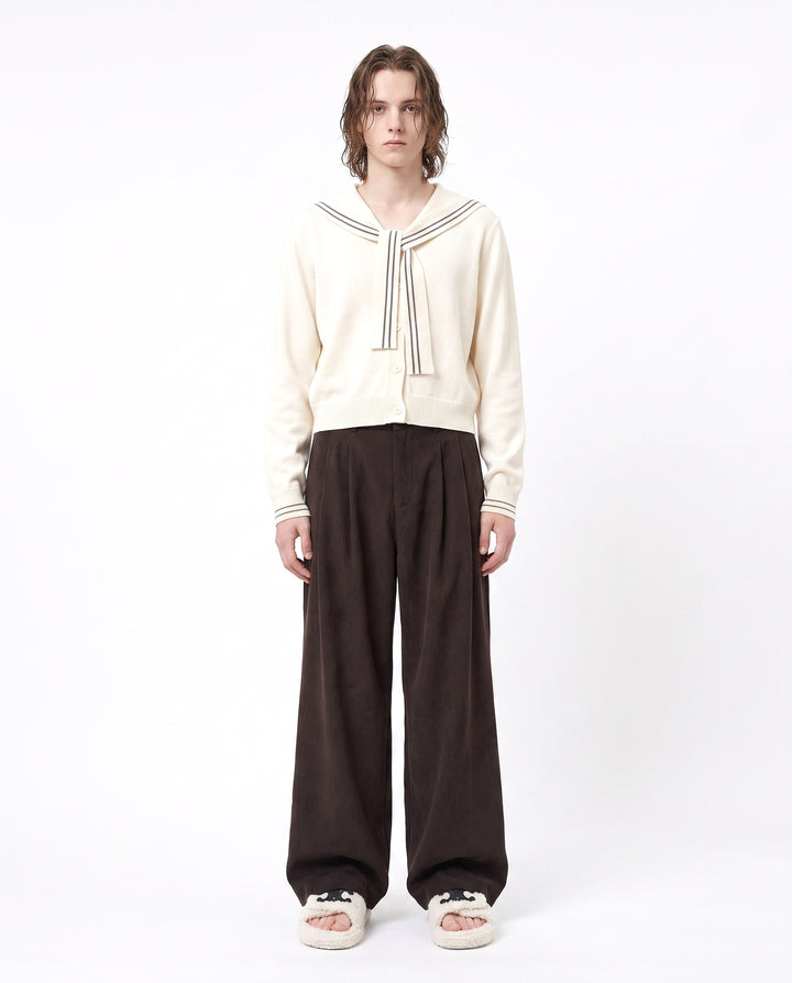 Corduroy Wide Pants na2986