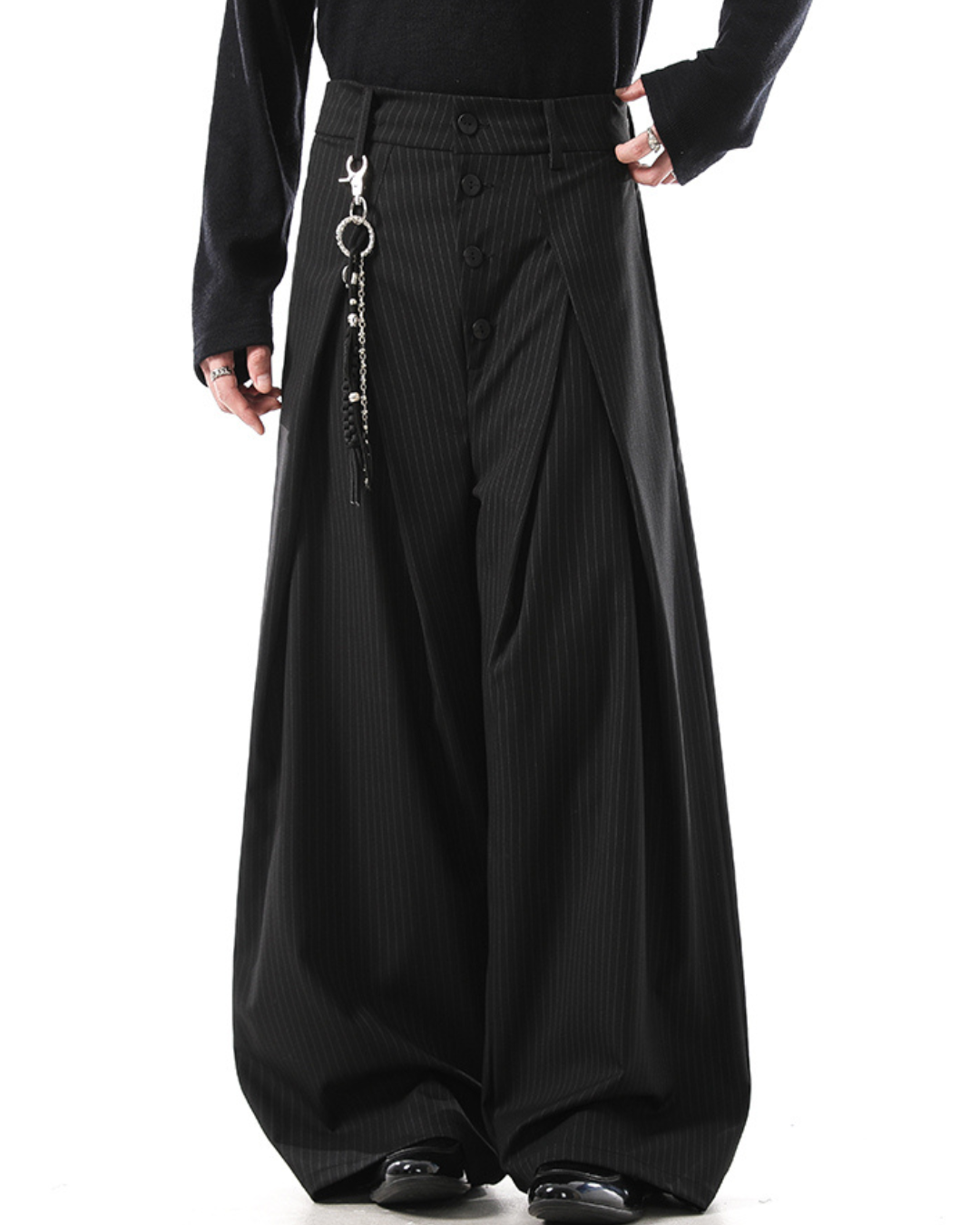 [BLANKIN]Architect Panel Wide Slacks na2276