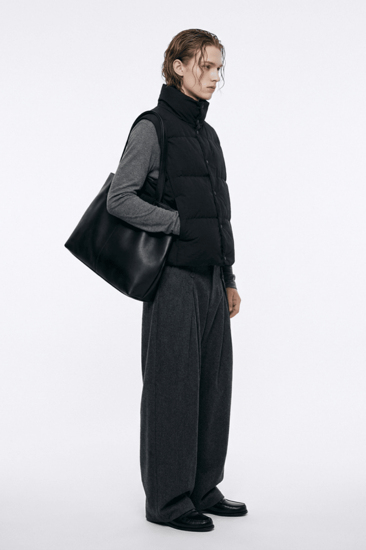 Wide Tuck Slacks na2361