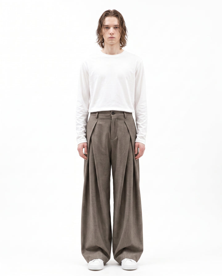 Pleated Wide Pants na2983