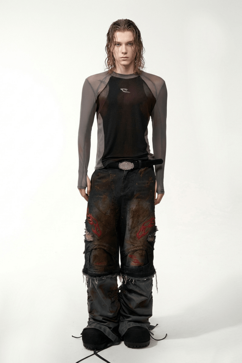 Obsidian Flame Denim  na2372