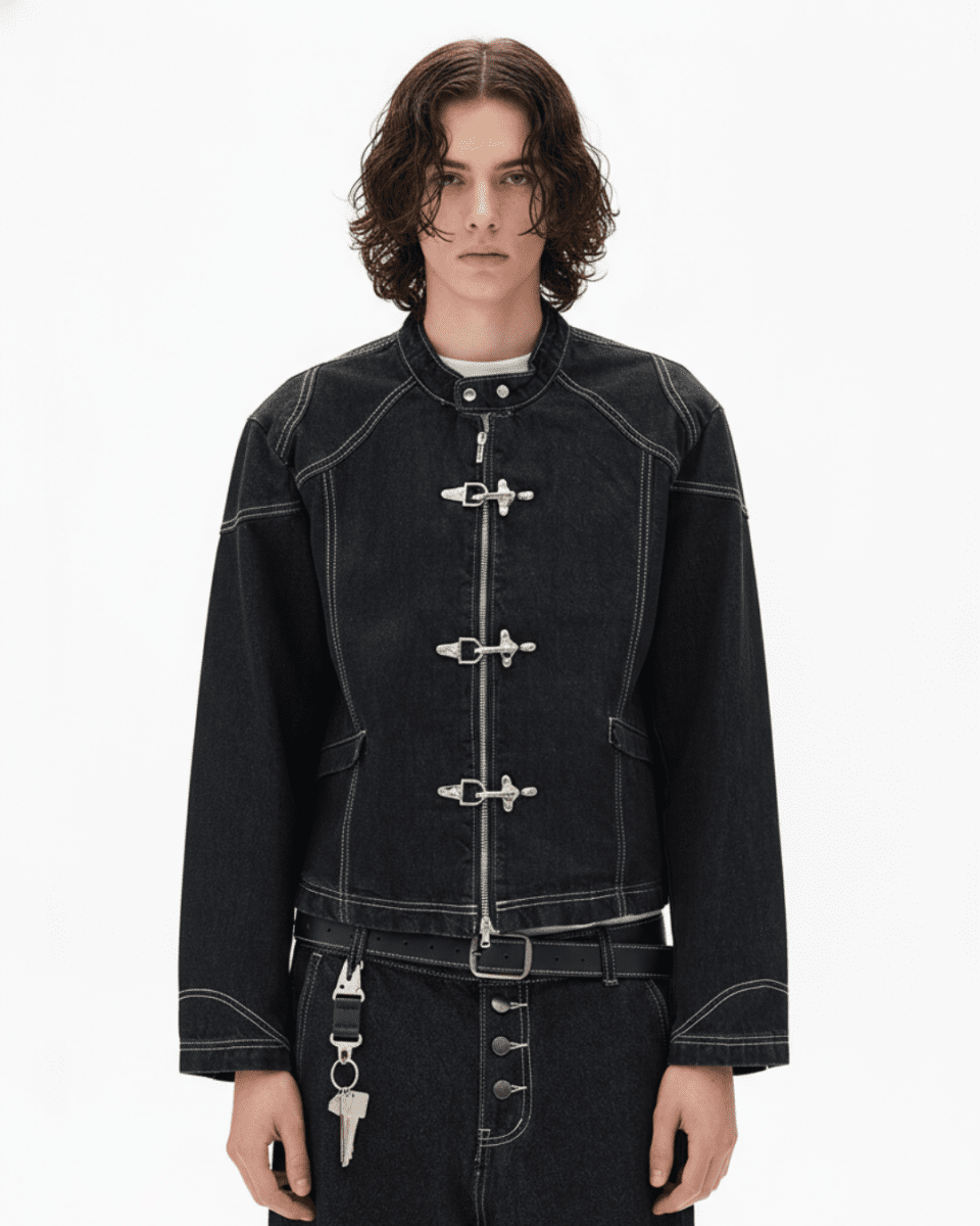 Toggle Archive Denim Jacket  na2312