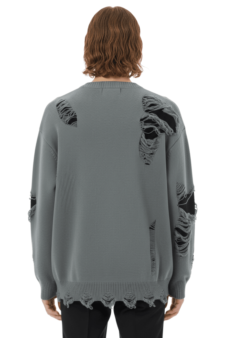 Urban Punk Distress Sweater na2412