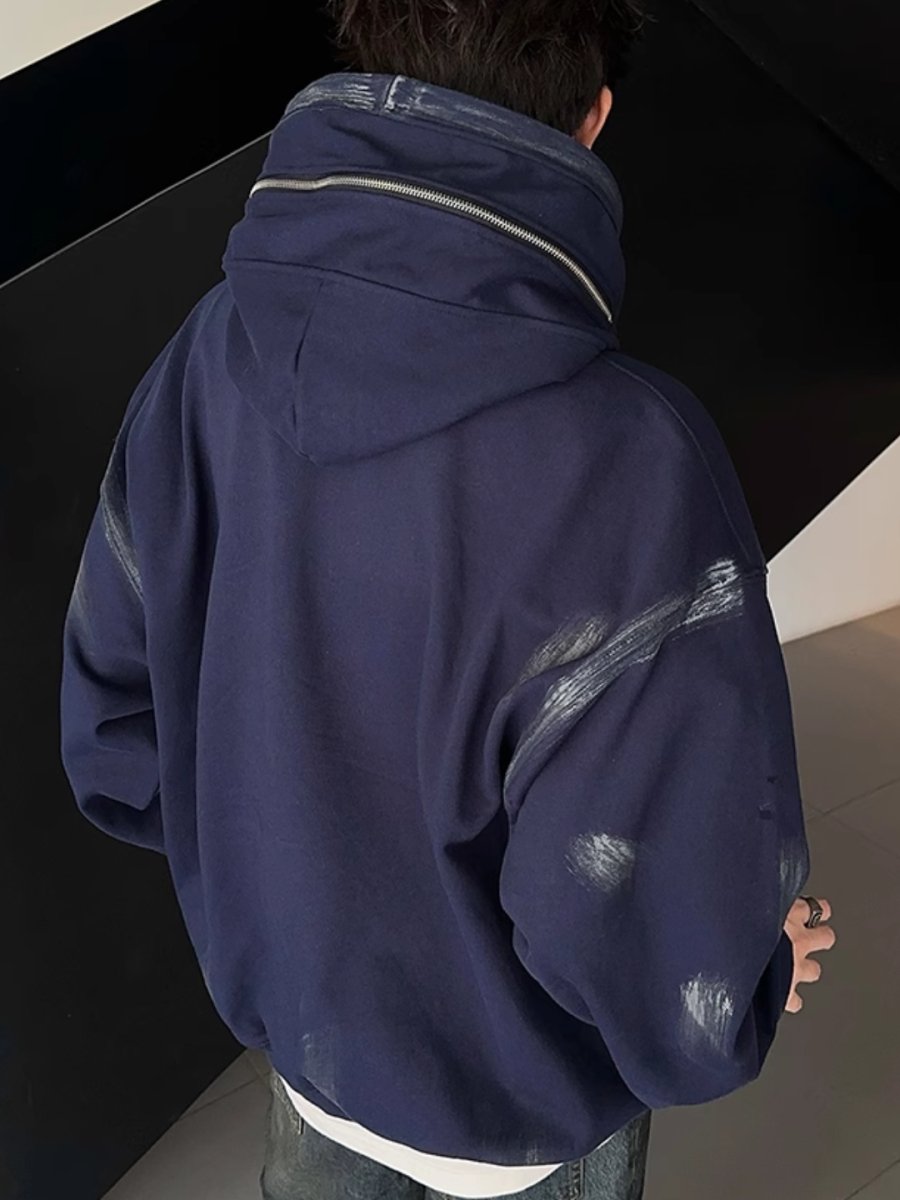 【JH HOMME】graffiti  letters loose hooded  na1563