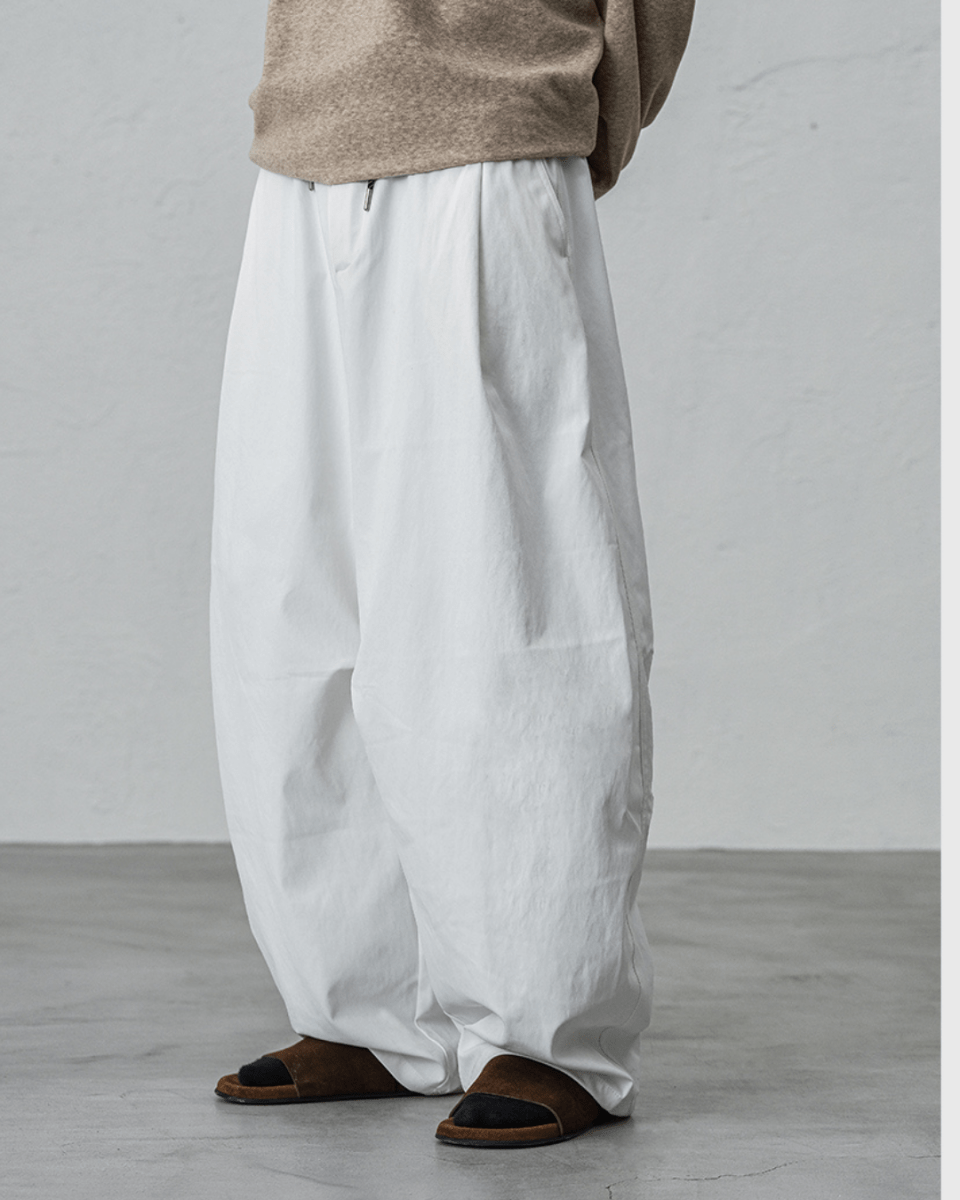 [Nanostudio] Wide String Trousers na2229