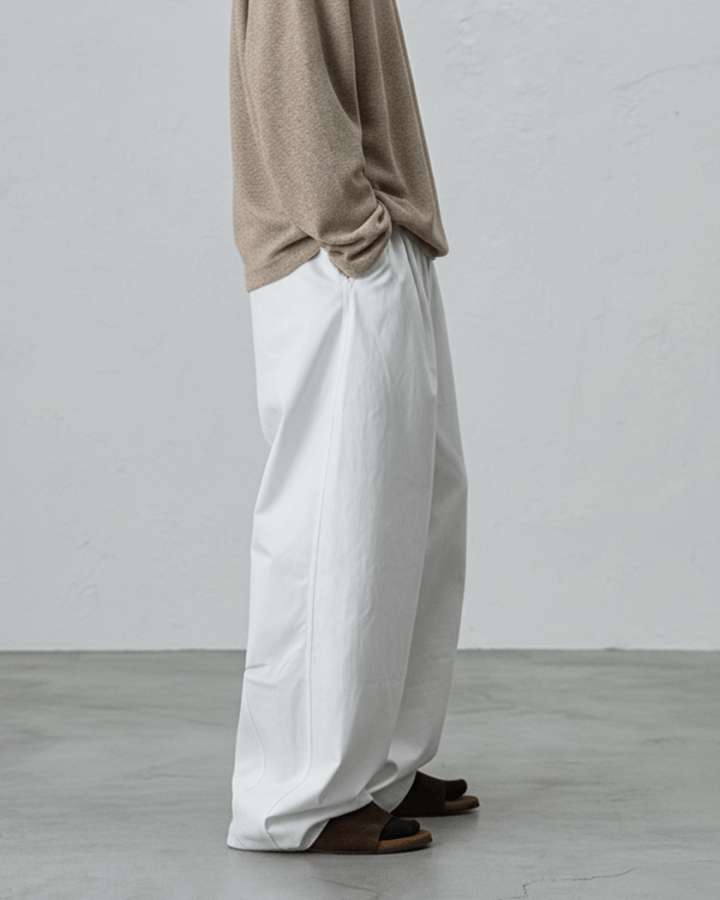 [Nanostudio] Wide String Trousers na2229