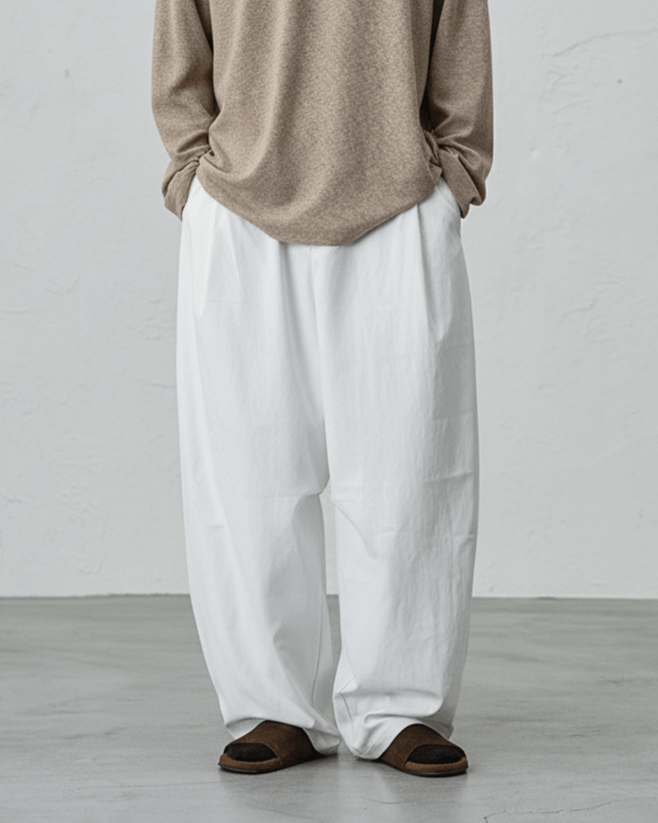 [Nanostudio] Wide String Trousers na2229