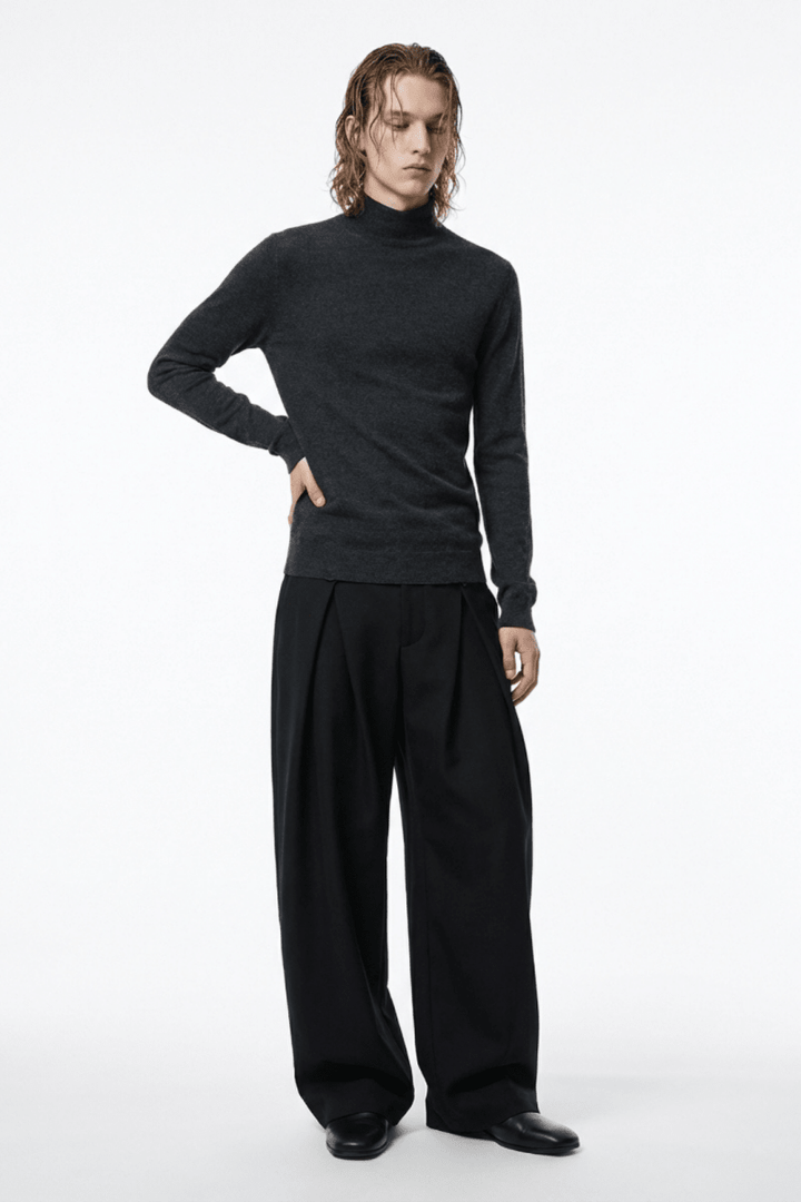 Wide Tuck Slacks na2361