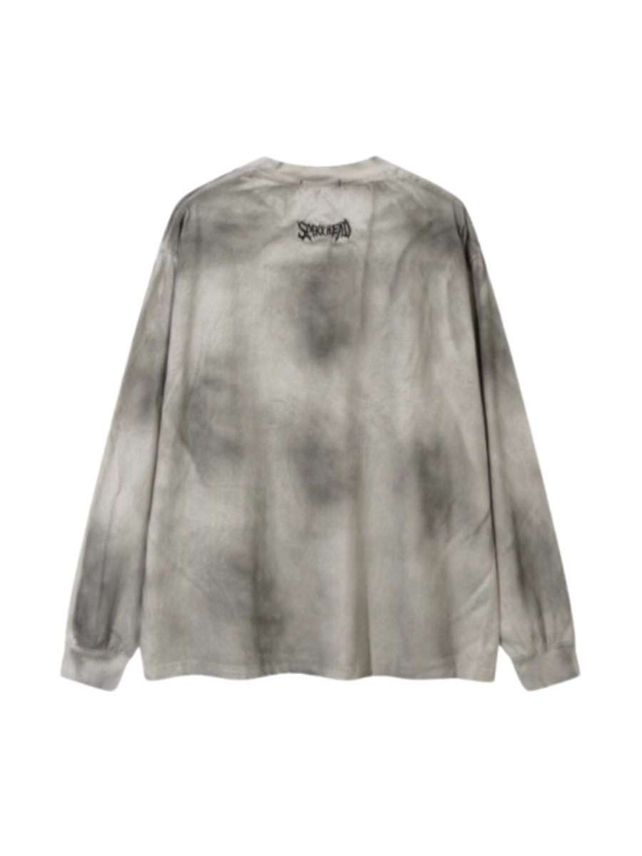 【Mz】 washed long-sleeved T-shirt na1381