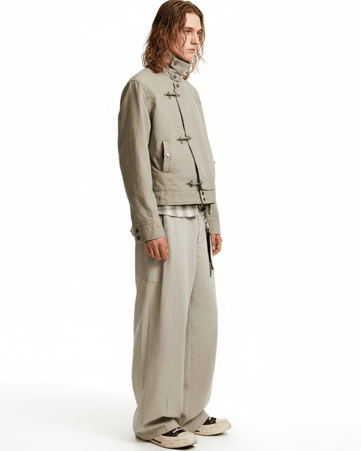 Asymmetry Tactical Toggle Jacket na2261