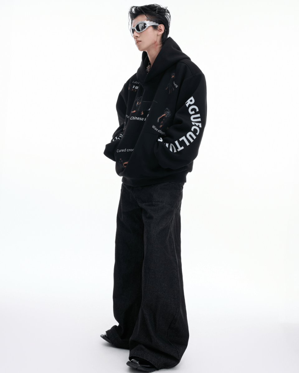 [ArguE CulturE] Stickers Hoodie na2169