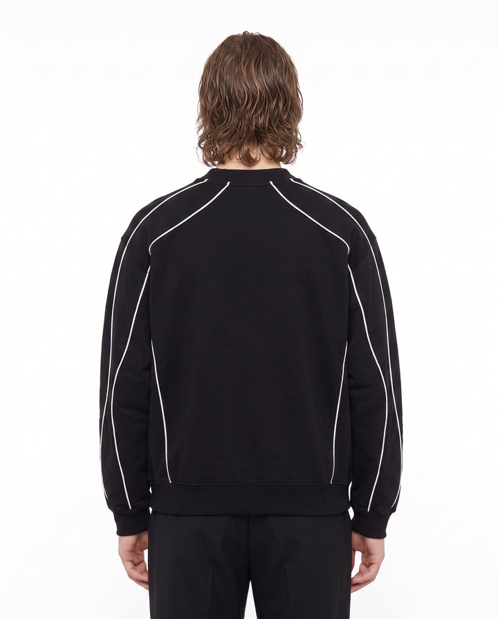 Piping Graphic Sweatshirt na2947