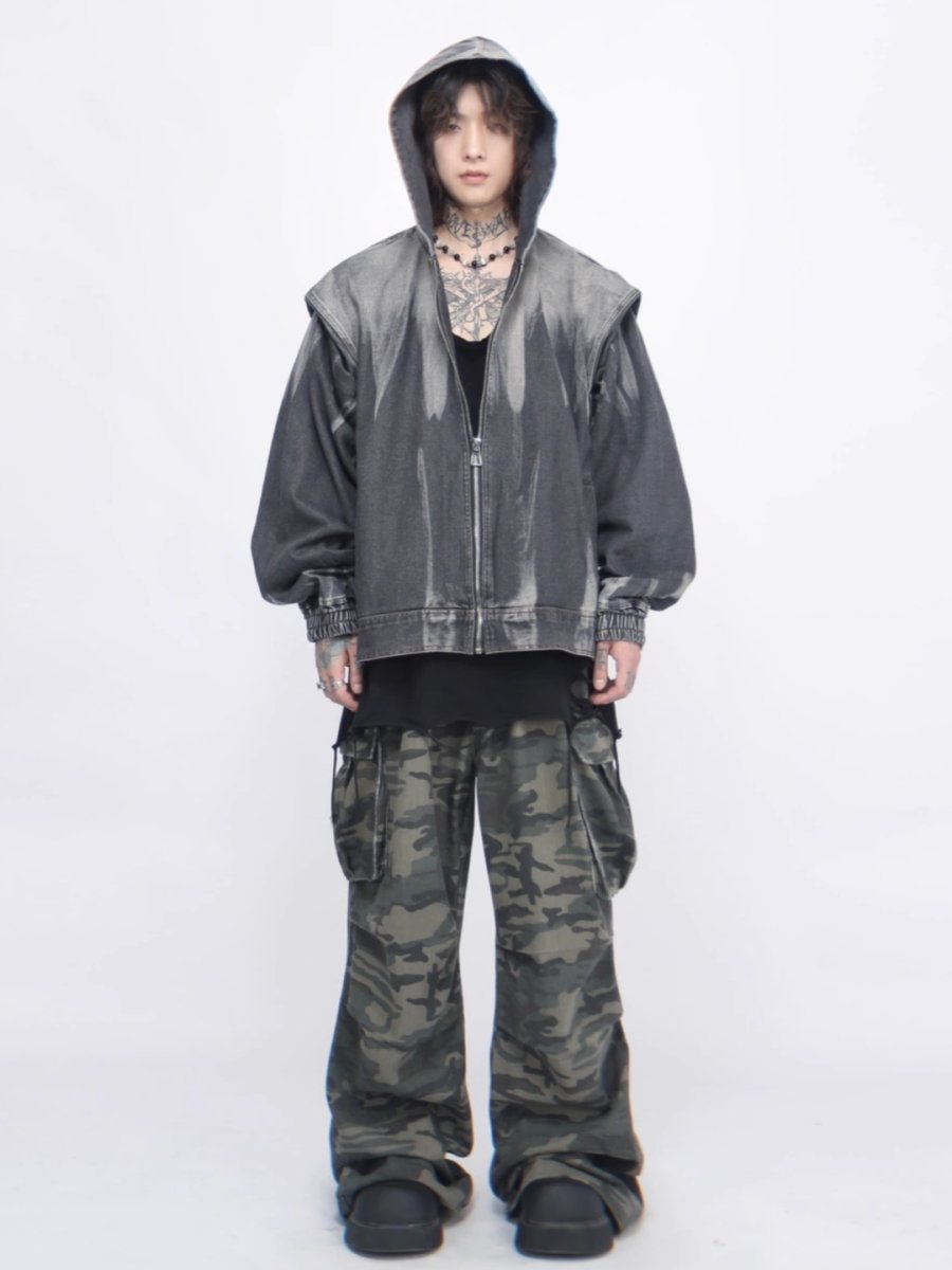 【Mz】Heavyweight zipper hooded na1377