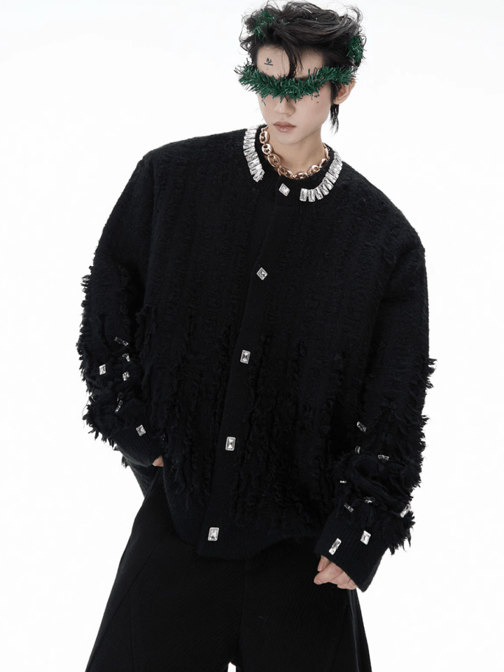 [CultureE] Loose Knit Jacket na1768