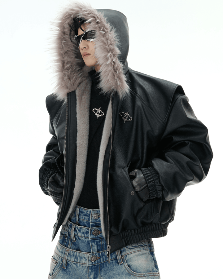 [ArguE CulturE] Shadow Glacier Fur Bomber na2257