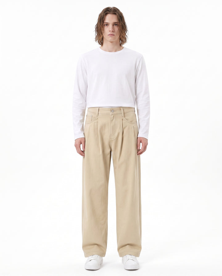Pleated Wide Pants na2985